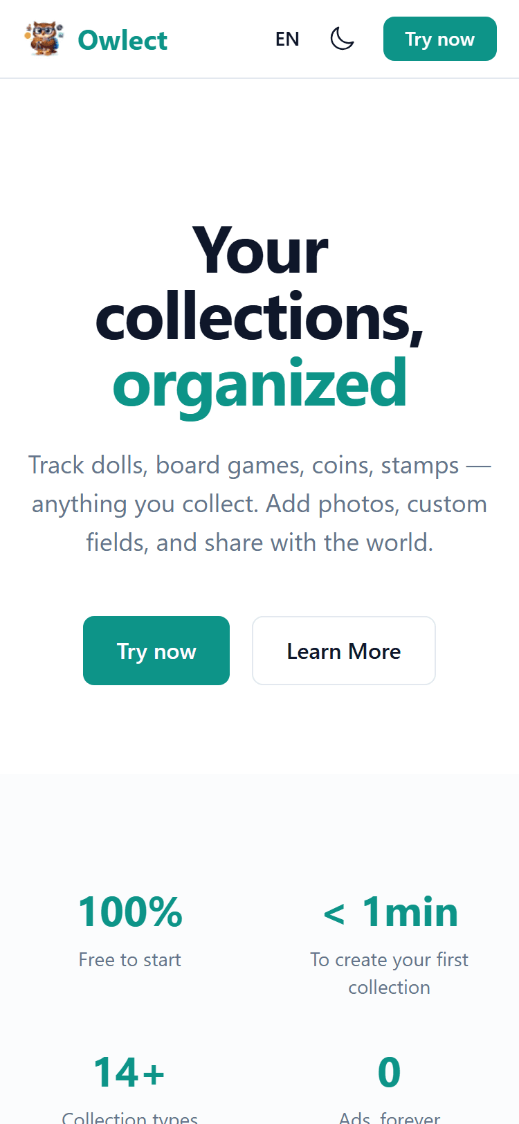 Sign in button