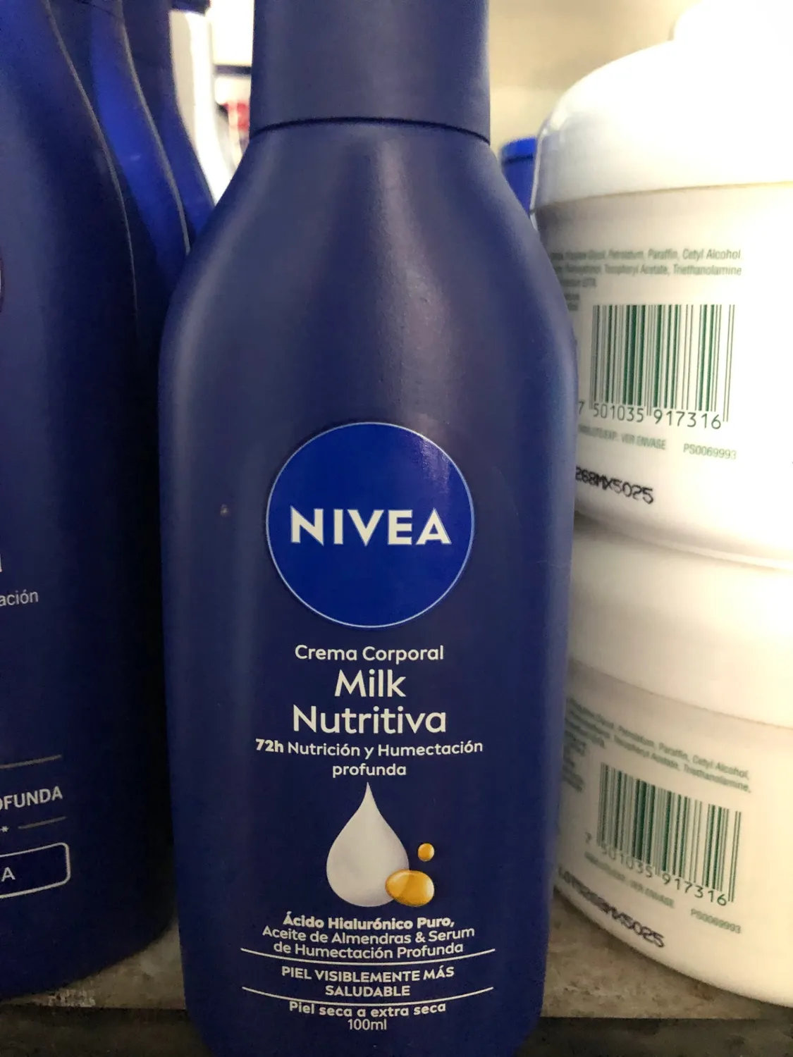 Nivea Milk Nutritiva 100ML