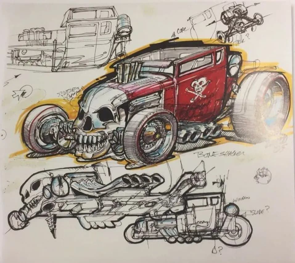 Hot Wheels Die-Cast Sample Collection